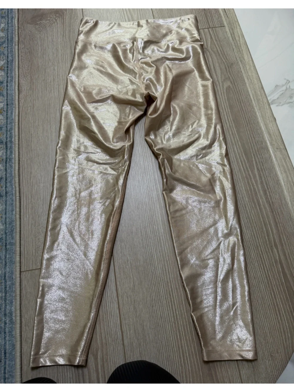 Heroine Sport Marvel Legging Metallic Quartz Pilates yoga shimmer sparkle TikTok